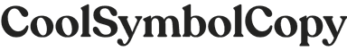 CoolSymbolCopy Logo